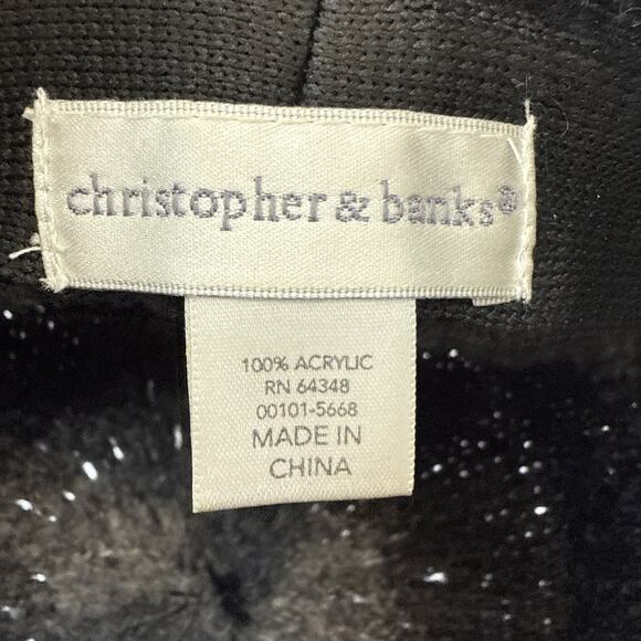 Christopher & Banks 3D Floral Velour Bucket Hat Womens OS Retro Vintage Inspired - Picture 4 of 7